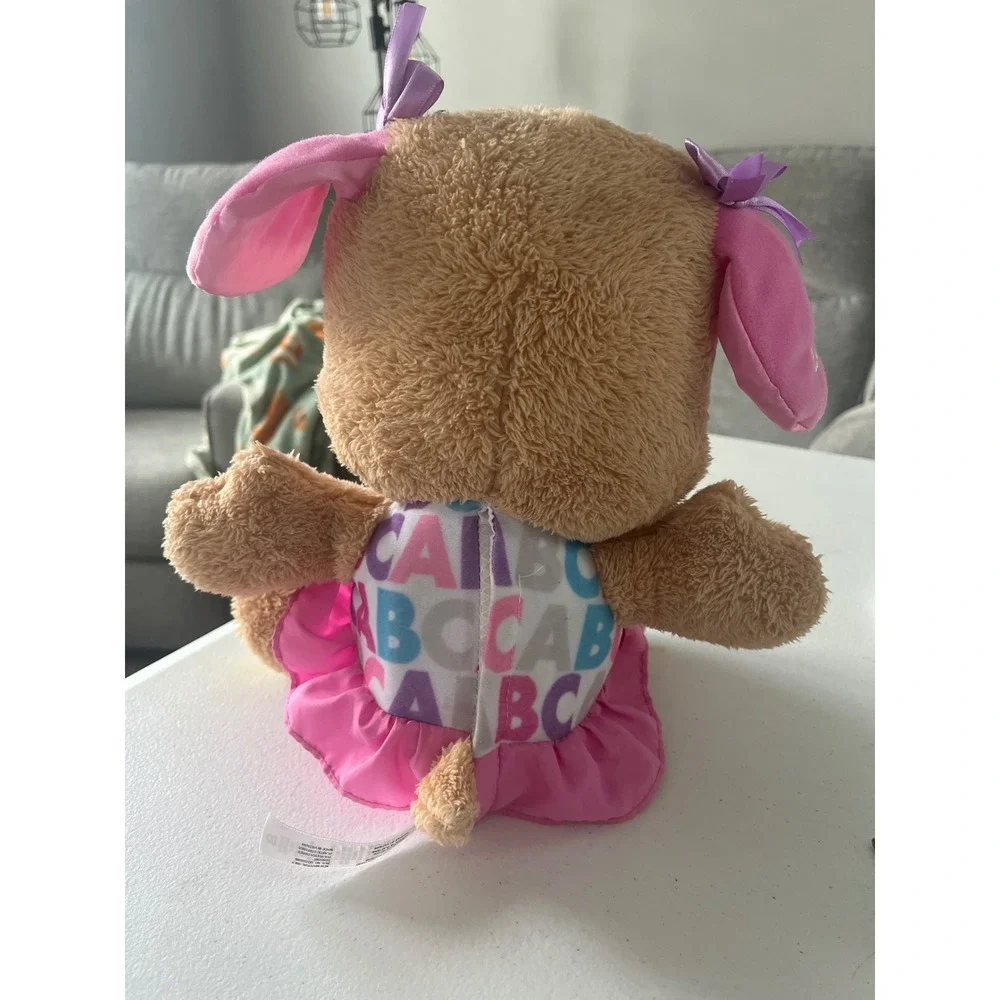 Fisher Price Laugh & Learn Smart Stages Sis Pink Puppy Plush Musical Toy FPP51